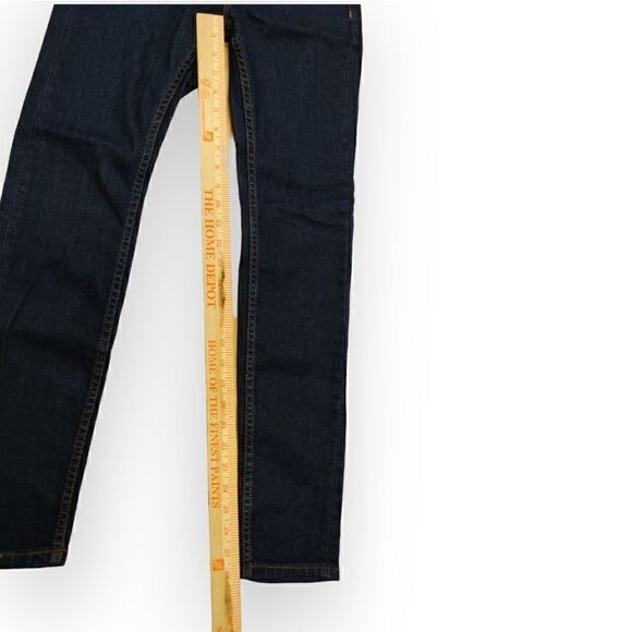 NWOT BDG High Rise Cigarette Ankle dark blue Jeans size 26/30 - Picture 2 of 10